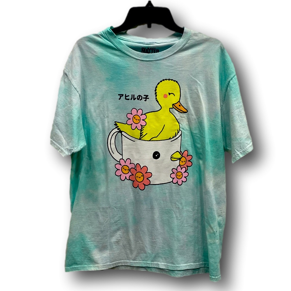 Duck In A Mug Tye-Dye Graphic T-Shirt - Size Large - NWT